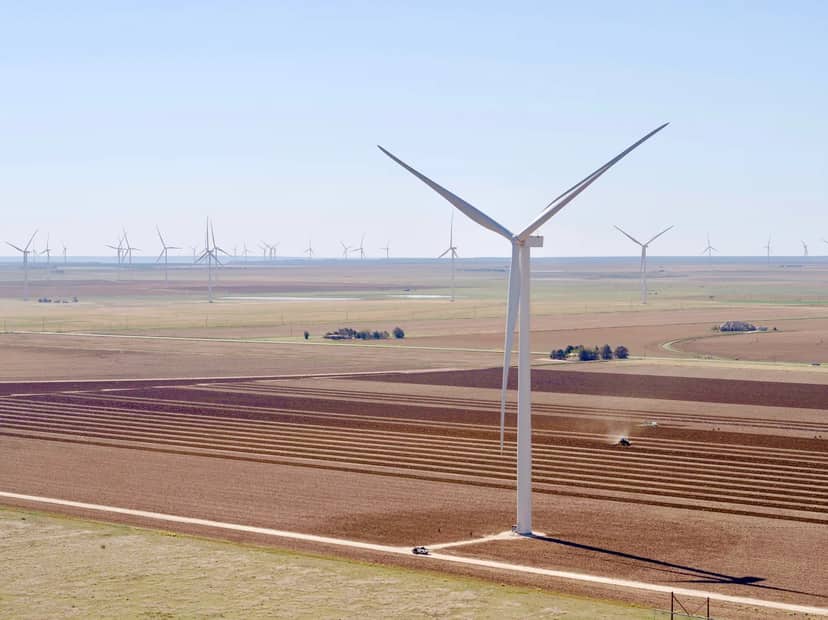 Foard City Wind site photograph